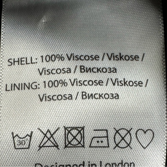 Emily And Fin Women's Black / Brown Meredith Leaping Leopards Dress - Picture 10 of 11